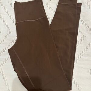 lululemon athletica Chocolate Brown High-Rise Leggings